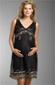 black sexy maternity dress.