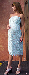 Lace Maternity Dress.